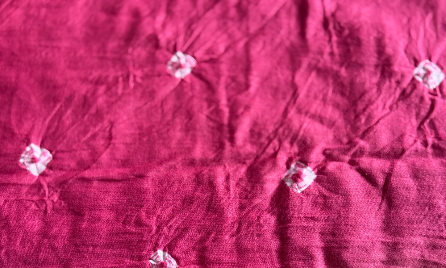 Saree – Soft Cotton Shibori Print Blue